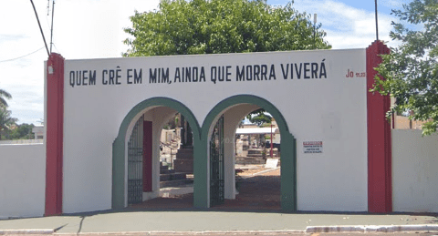 Cemitério Municipal de José Bonifácio - SP - Floricultura Coroa de Flores