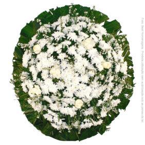 Coroa de Flores Simples Branca